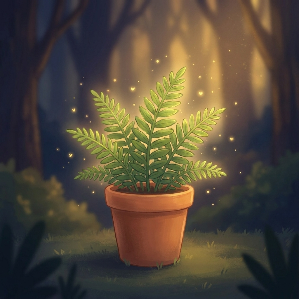 Mossy the Boston fern