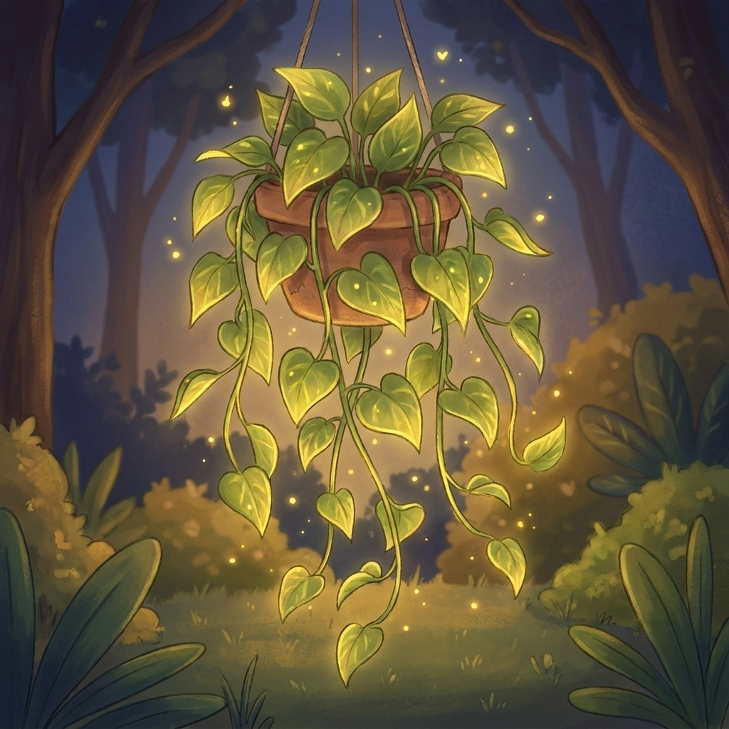 Vee the golden pothos